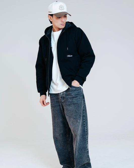 CANVAS UTILITY JACKET NAVY