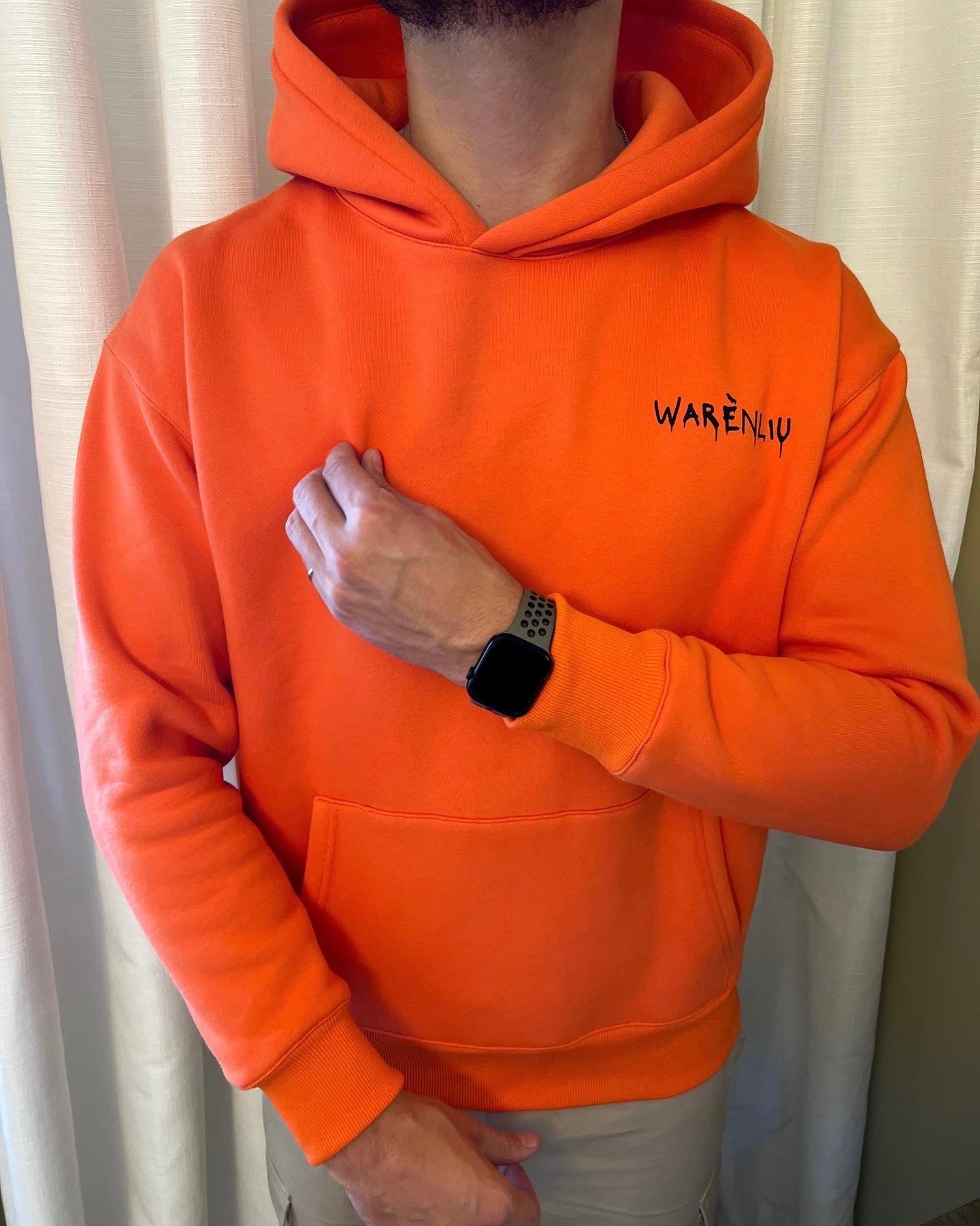 Drip Logo Hoodie/Pumpkin