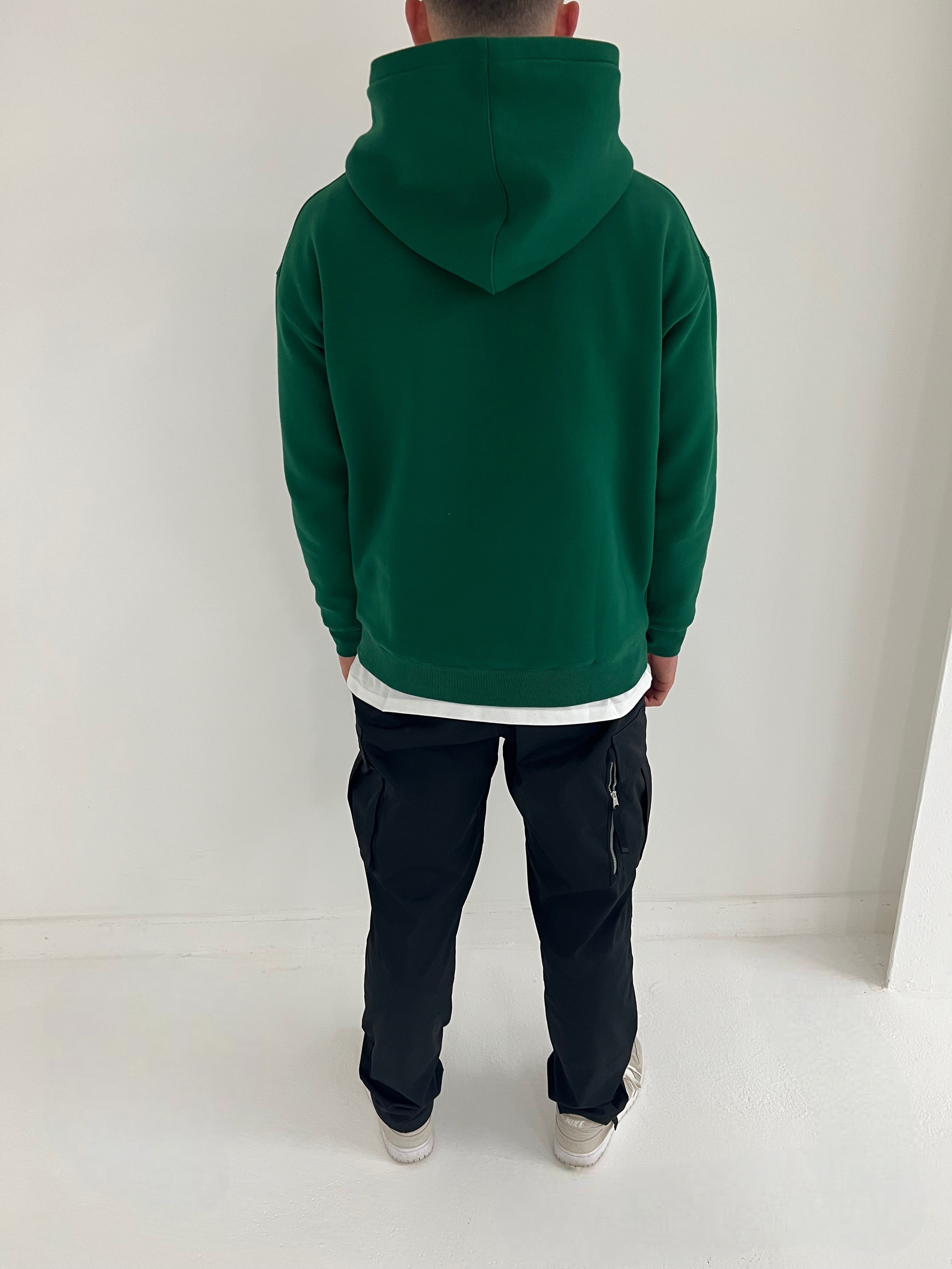 Forest Green Hoodie WARENLIU