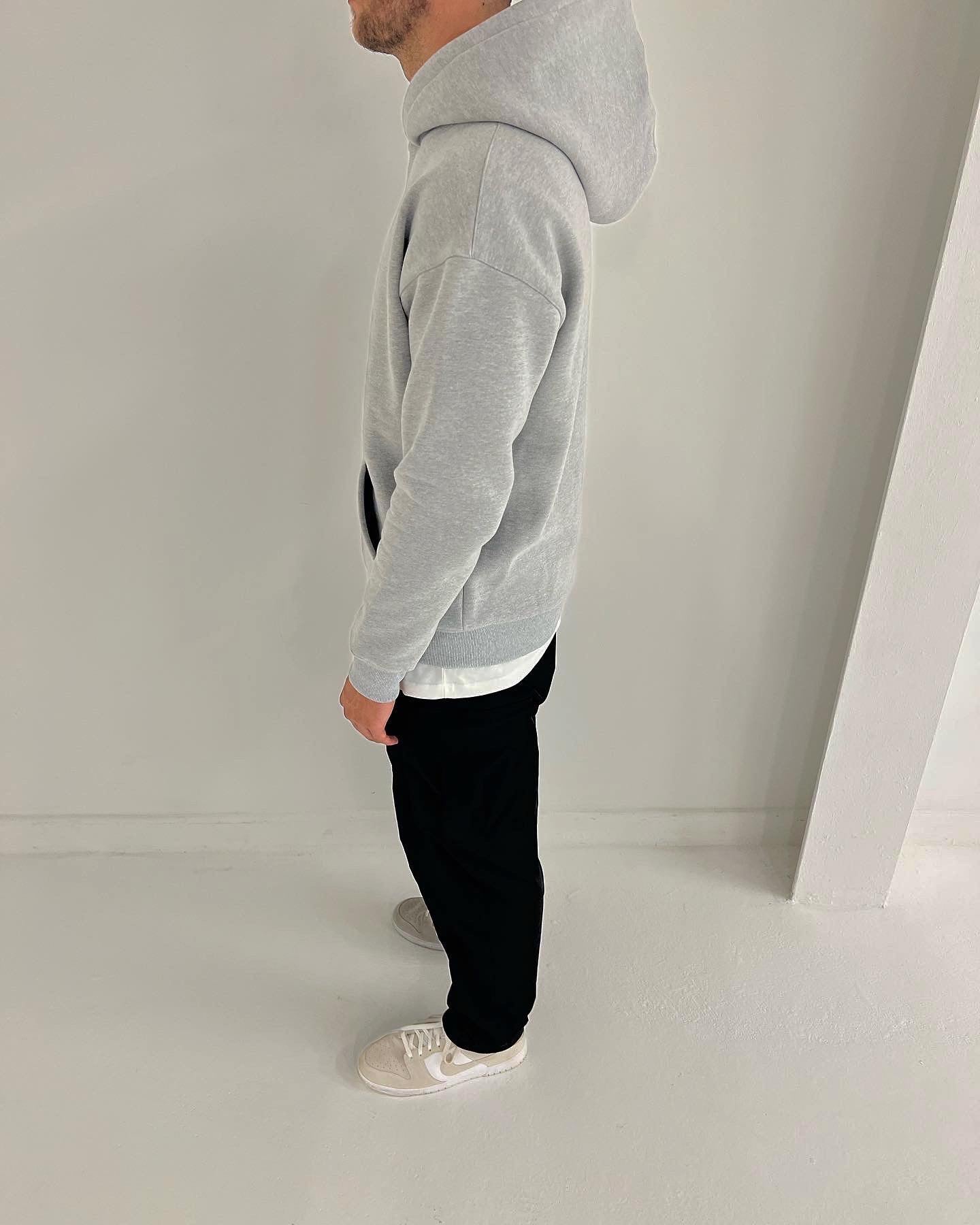 Wolf on sale grey hoodie